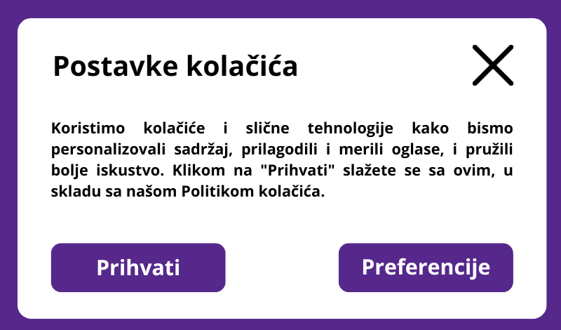 TestoY gel Serbia - PreLanding - Postavke kolačića